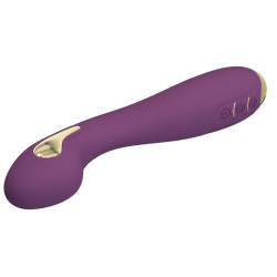 Pretty Love Vibro Point G Électro Connecté Hector 16 x 3.8cm Prune